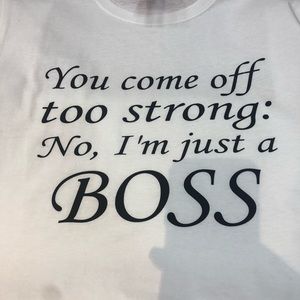 Boss T- The Feminist T shirt
